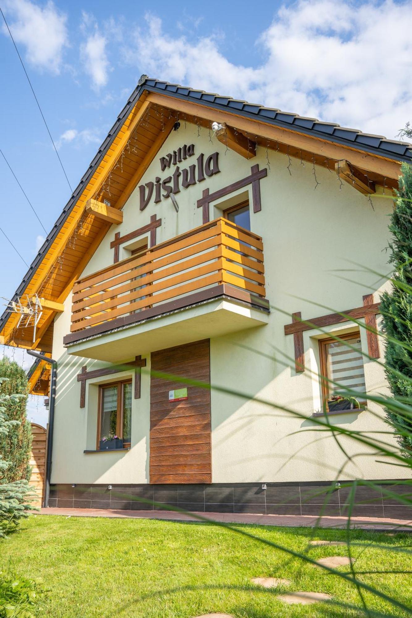 Willa Vistula Domki Na Wylacznosc วีสวา ภายนอก รูปภาพ